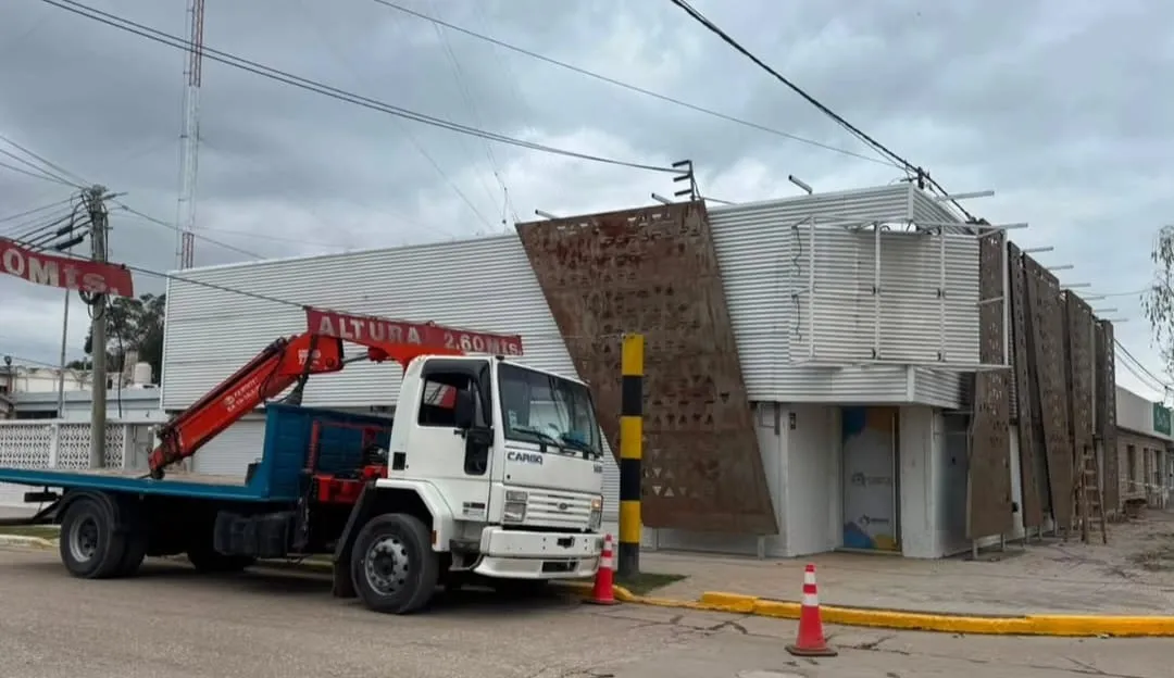 Comenzaron los trabajos en el edificio del Centro Médico